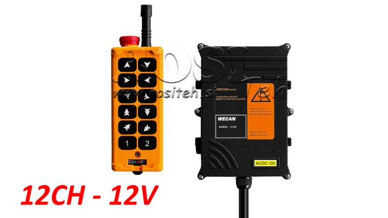 COMMANDER RADIO 12CH - 12V