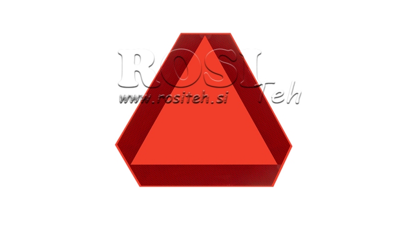 AUTOCOLLANT TRIANGLE RÉFLÉCHISSANT