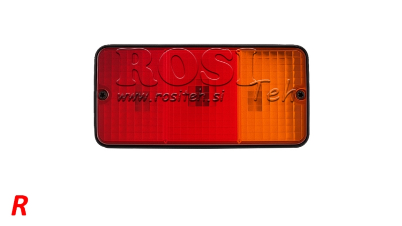 LUMIÈRE RECTANGULAIRE ARRIÈRE 3 POSITIONS