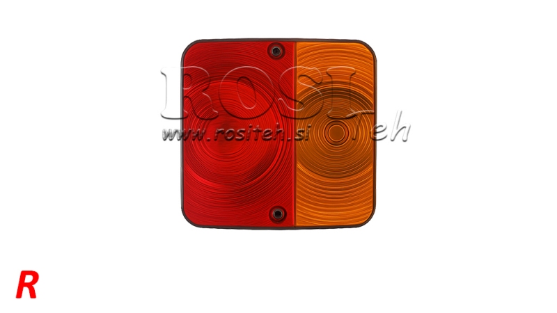 LUMIÈRE ARRIÈRE CARRE 2 POSITION