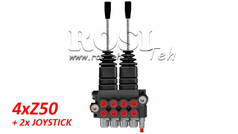 HID. VENTIL 4xZ50 + 2x JOYSTICK