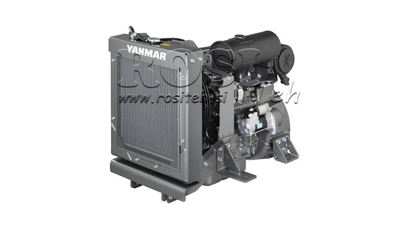 MOTEUR DIESEL YANMAR 3TNV76-XCYI2D - 18.8 KW/3200 RPM