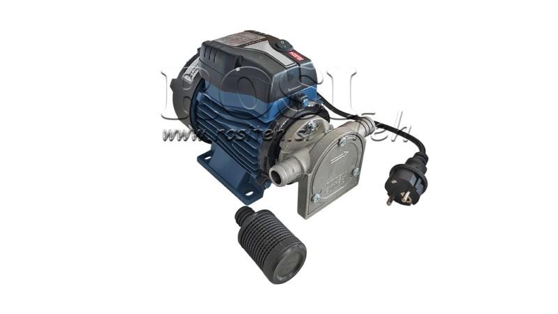 POMPE ÉLECTRIQUE 230V AC -3/4- 25 lit/min (1500 l/h)