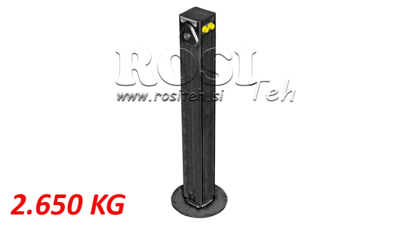 PATTES HYDRAULIQUES BICOURBES 2.65 TON 500MM