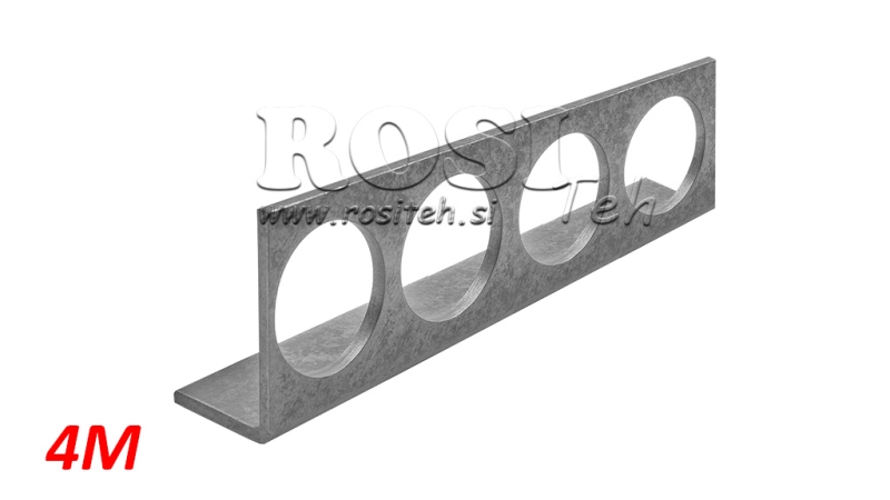 PORTEUR POUR RACCORDEMENT RAPIDE FEMELLE PUSH PULL 4M