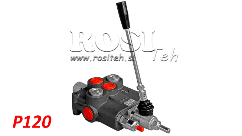 VANNE HYDRAULIQUE P120 - DEUX VITESSES