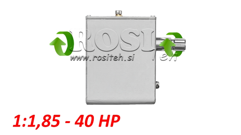 BOÎTE DE VITESSE DE TRACTEUR - 1:1.85 (40HP-30KW) FEMELLE-MALE