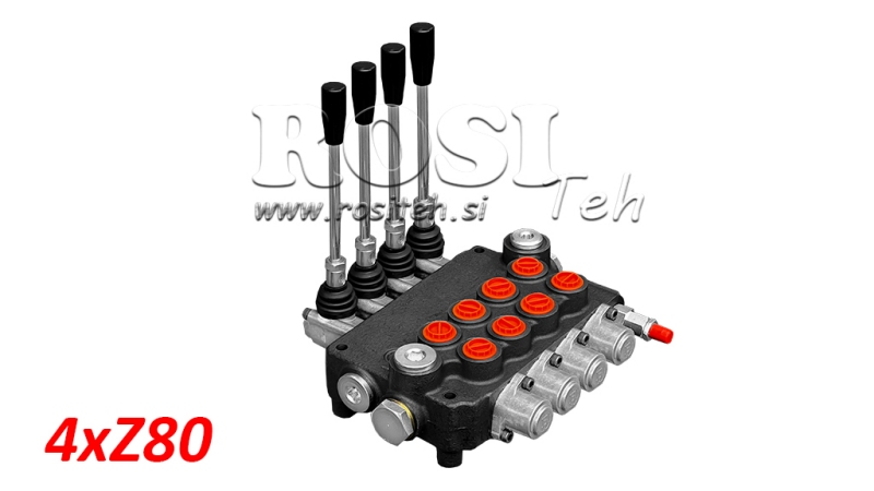 VANNE HYDRAULIQUE 4xZ80