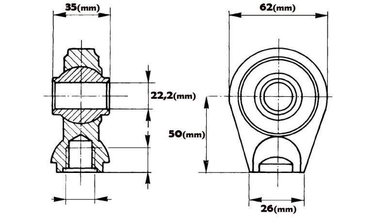 soudage de roulement rond fi 22.2/26