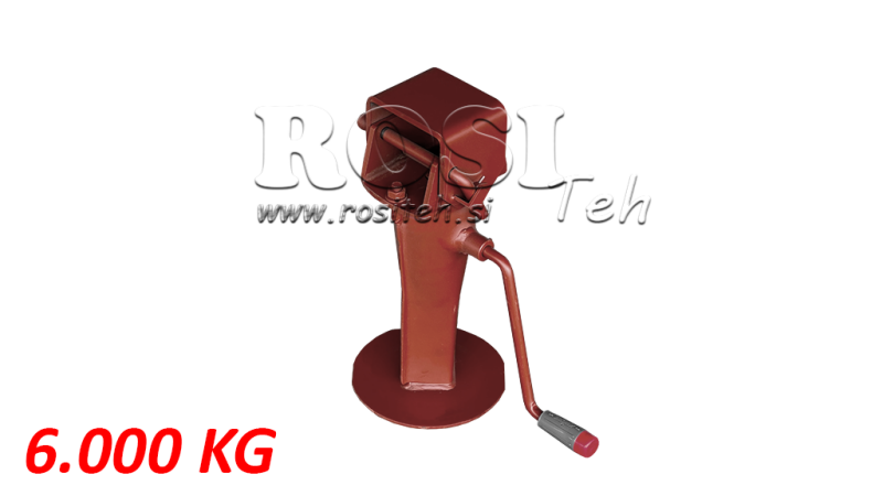 PATTE DE SUPPORT FILETÉE - PLIABLE 170MM - 6000KG