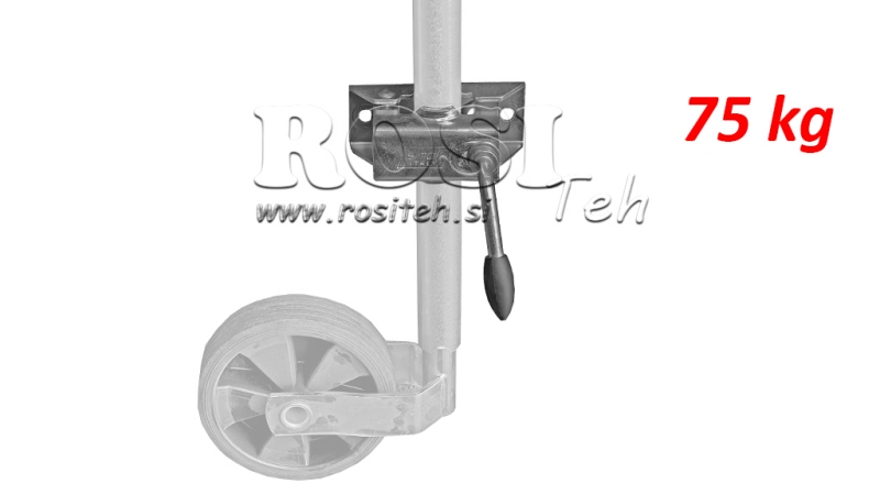 SUPPORT LEG CLAMP 75KG REMORQUE AUTOMOBILE
