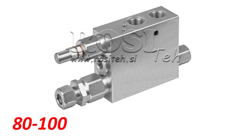 VALVES HYDRAULIQUE DE RETOURNEMENT DE CHARRUE EN LIGNE VRAP 80-100