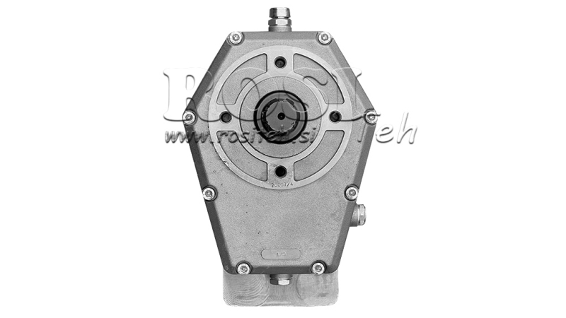BOITIER MULTIPLICATEUR POUR POMPE HYDRAULIQUE DE GROUPE 3 – 1:3 ENTRÉE MALE - SORTIE MALE