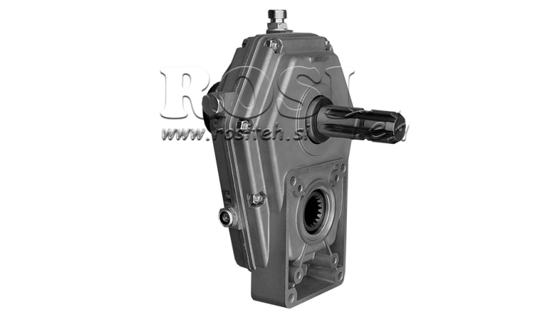 BOITIER MULTIPLICATEUR POUR POMPE HYDRAULIQUE DE GROUPE 3 – 1:3 ENTRÉE FEMELLE - SORTIE MALE