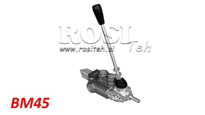 DISTRIBUTEUR HYDRAULIQUE POUR FENDEUSE DE BUCHE 50 L/MIN – DOUBLE VITESSE BM45