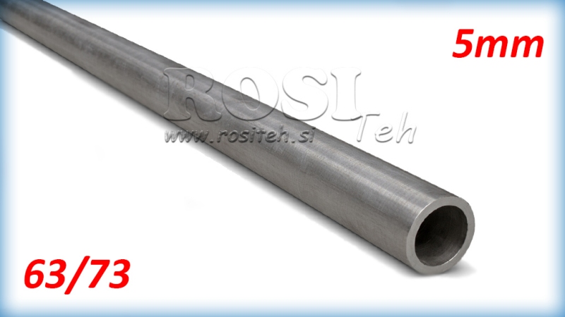 TUBE HONÉ H9 POUR CYLINDRE HYDRAULIQUE 63/73 - 5mm (1000mm)