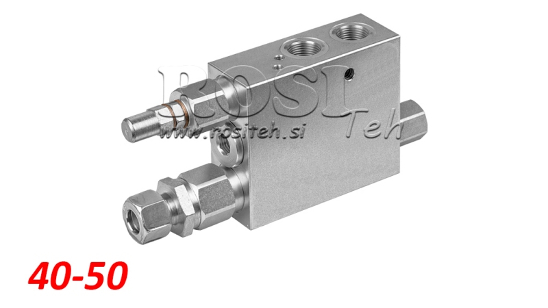 VALVES HYDRAULIQUE DE RETOURNEMENT DE CHARRUE EN LIGNE  VRAP 40-50