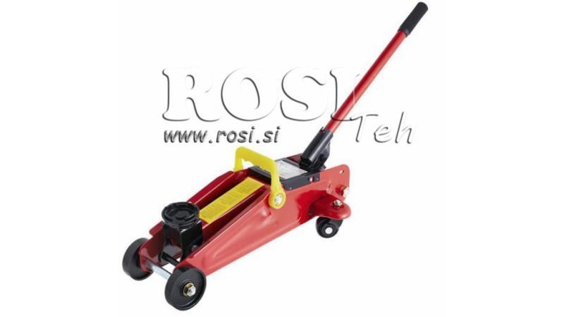 ÉLÉVATEUR HYDRAULIQUE À CISEAUX SUR ROUES 2 Tonnes