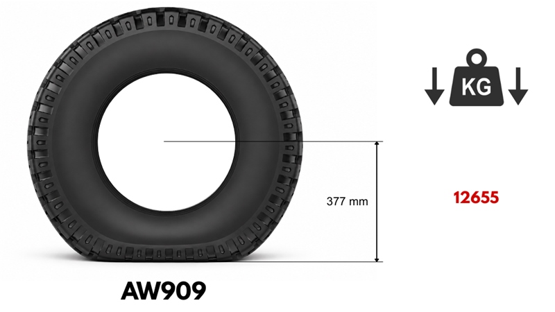 15.0/55-17 PNEUMATIQUE AW909 14PL