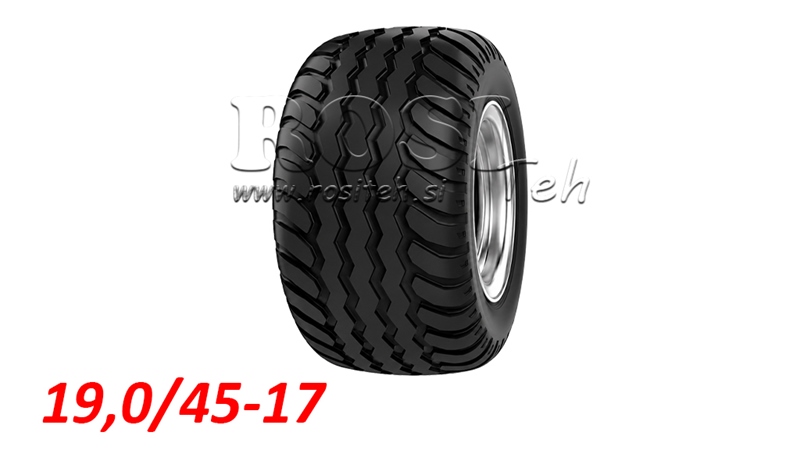 19.0/45-17 PNEUMATIQUE AW708 14PL AVEC JANTE 16,00X17