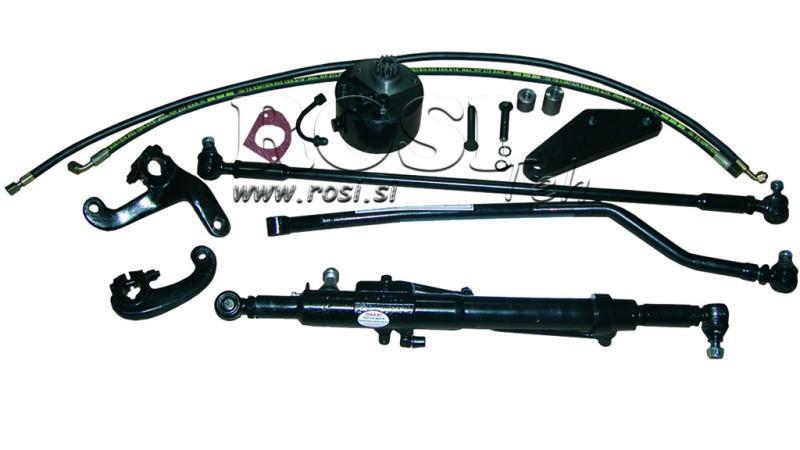 ENSEMBLE DE DIRECTION HYDRAULIQUE AUXILIAIRE MASSEY FERGUSON 255 Essieu Fin (32mm)