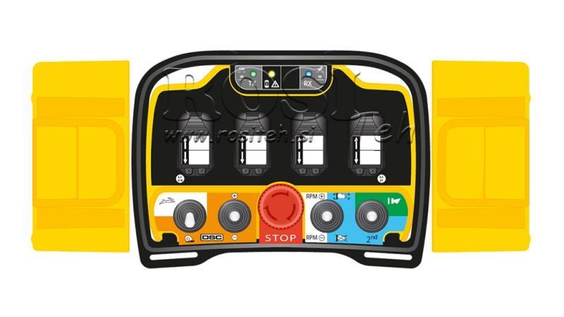 TÉLÉCOMMANDE RADIO - PROPORTIONNELLE - ZEUS2 M4 10013 Standard