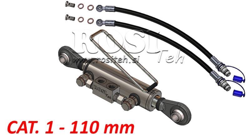 BARRE DE POUSSEE 3EME POINT HYDRAULIQUE STANDARD - CAT. 1 - 50/30-110 (20-55 HP) (19,2/19,2 mm)