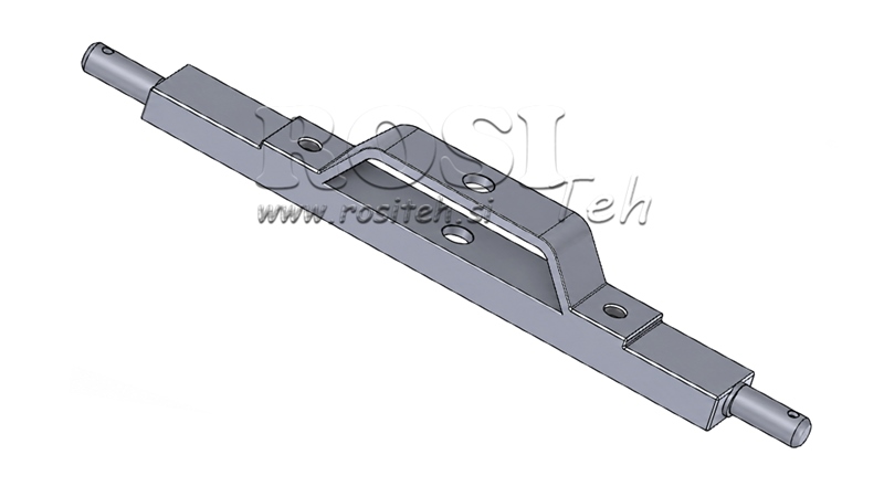 BARRE TRANSVERSALE HYDRAULIQUE POUR TRACTEUR CAT. 2 AVEC SUPPORT (L-750 MM)