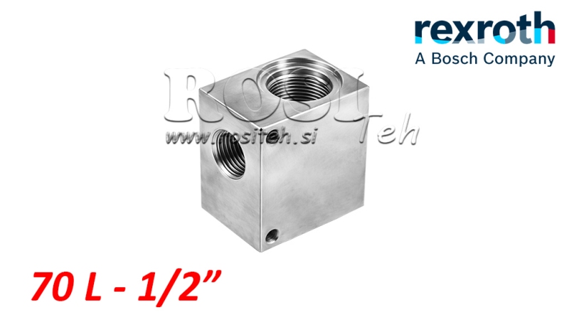 OHIŠJE ZA 2 POTNI HID.VENTIL REXROTH 1/2 70-LIT