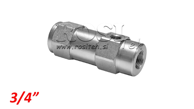 CLAPET ANTI RETOUR SIMPLE PILOTE TYPE VBPSL 3/4''
