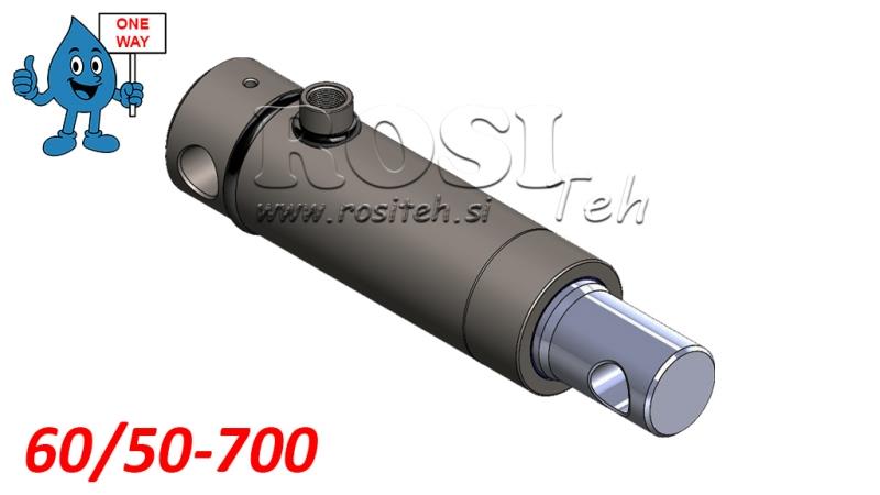 VÉRIN HYDRAULIQUE SIMPLE EFFET 60/50-700