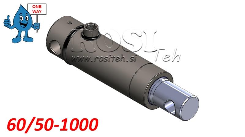 VÉRIN HYDRAULIQUE SIMPLE EFFET 60/50-1000