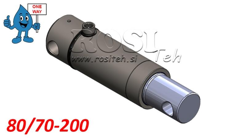 VÉRIN HYDRAULIQUE SIMPLE EFFET 80/70-200