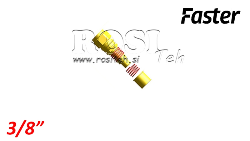 RACCORD RAPIDE FEMELLE POUR MULTI-FASTER 3/8 PARTIE FIXE