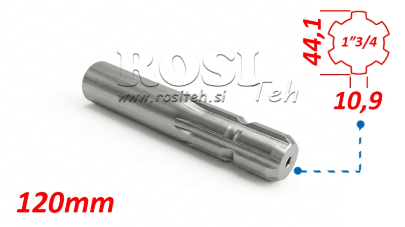 KARDANSKI NASTAVEK 1-3/4 STANDARD (120 mm)