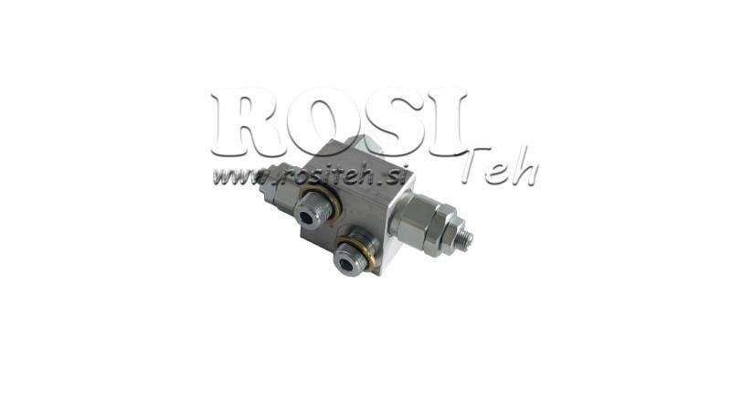 RÉGULATEUR DE PRESSION HYDRAULIQUE 20-130 BAR POUR HYDROMOTEUR MM