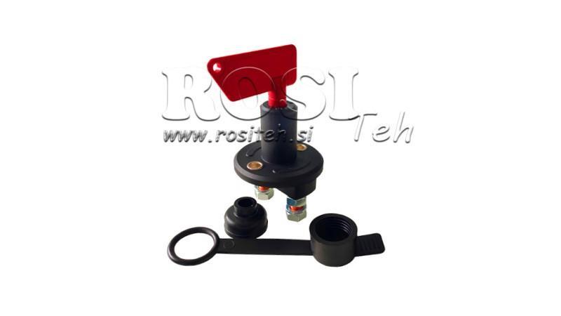 INTERRUPTEUR PRINCIPAL 1POLE ET POIGNEE AMOVIBLE 100A