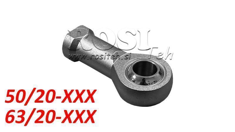 DI PRITRDITEV ZA PNEVMATSKI CILINDER PCAS 50/20 - 63/20 (M16x1,5)