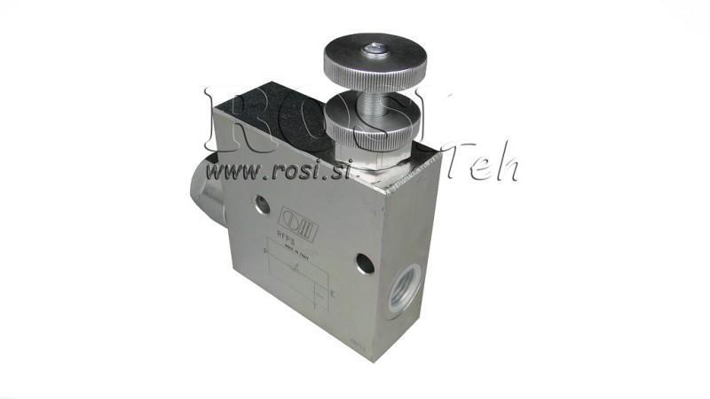 VANNE DE PRIORITÉ RFP3 1/2 réservoir ouvert