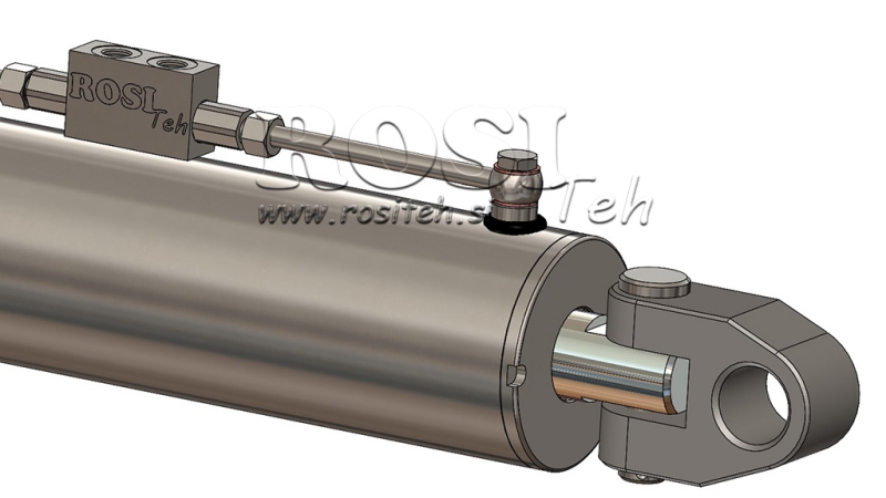 BARRE DE POUSSEE / 3EME POINT HYDRAULIQUE SPECIAL - CAT. 4 - 115/50-250 (180-380 HP) (45,2 mm)