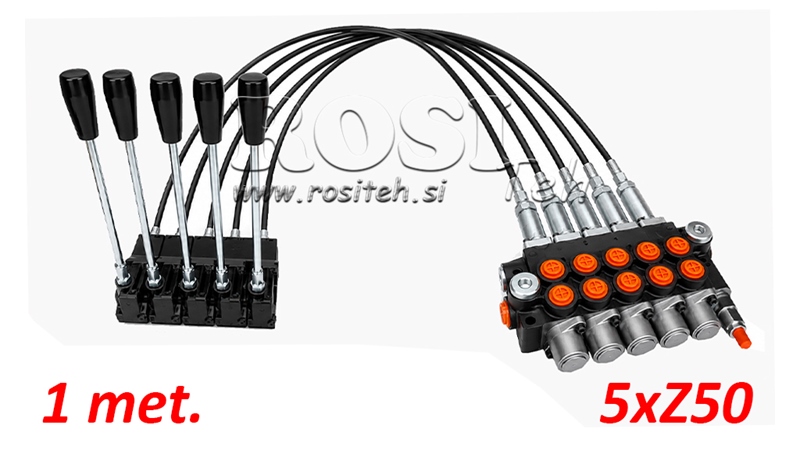 KIT 5xZ50 + JOYSTICK 1 POZ L1000