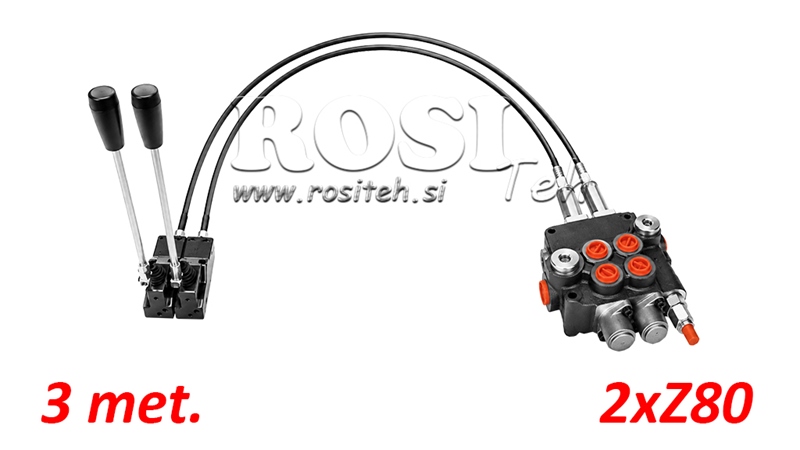 KIT 2xZ80 + JOYSTICK 1 POSITION L3000