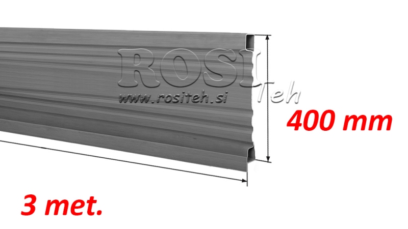 STRANICA ZA KIPER PRIKOLICO 3 MET. - VIŠINA 400 mm