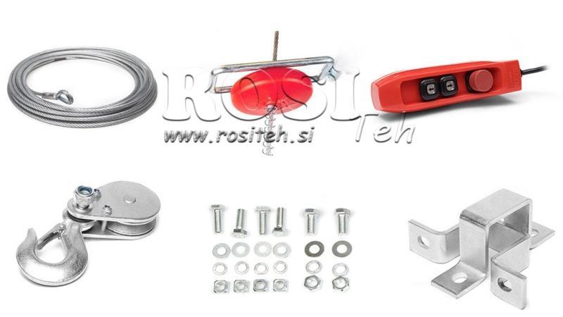 TREUIL ÉLECTRIQUE 230 V DWI 300/600 kg