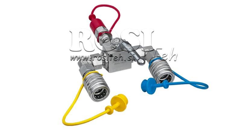 DIVISEUR MANUEL DE DUMP TRACTEUR