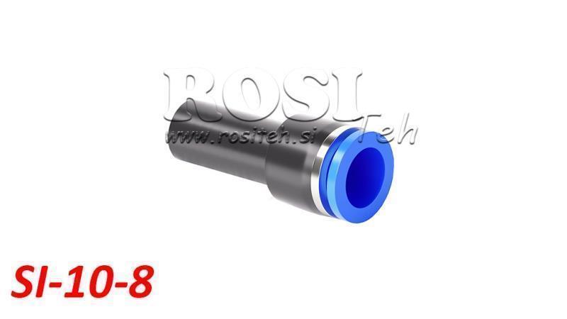 CONNECTEUR RÉDUCTEUR PNEUMATIQUE TPA SANS FILET SI-10-8