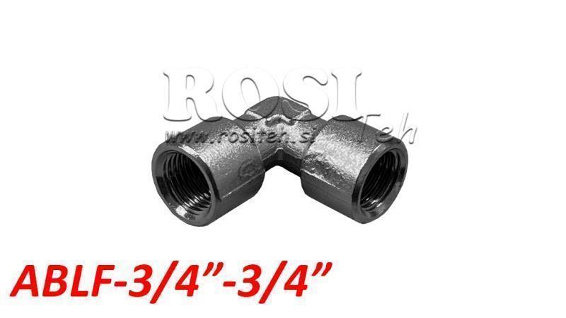 PNEVMATSKI KLASIČNI KOTNI PRIKLJUČEK ABLF-034-034