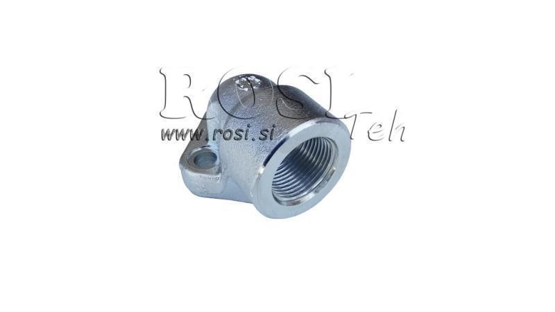 CONNEXION DE TUYAU 1 - FLANQUE ANGLE fi 50