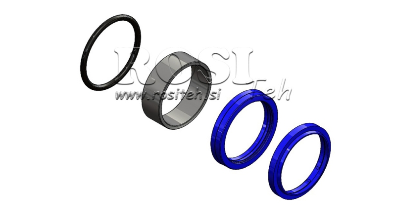 KIT DE JOINTS POUR VÉRIN HYDRAULIQUE MONO 50/40