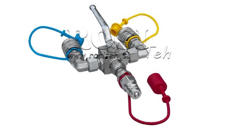 DIVISEUR MANUEL DE DUMP TRACTEUR